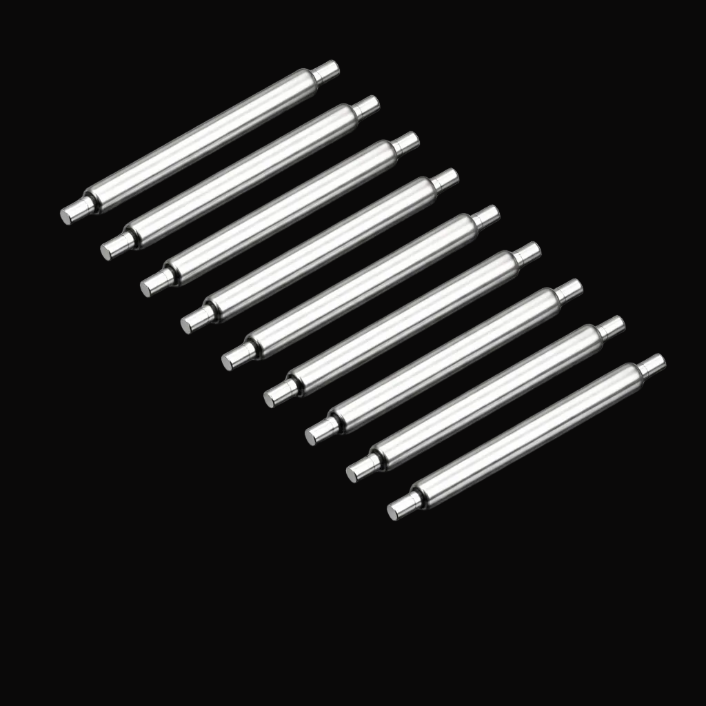 10 x 18mm, 20mm, 22mm or 24mm Watch Pins Designed to Create the Appearance of a Military Watch with Fixed Solid Bars