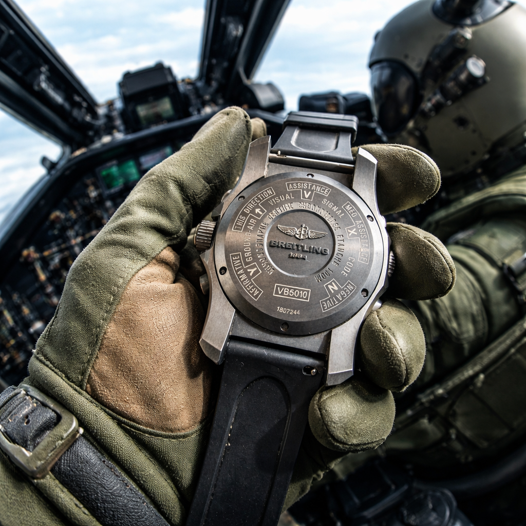 Breitling Cockpit B50 Pilots Watch - Excellent Condition (Serial No: 1807244)