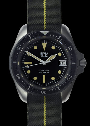 Latest MWC 2024 Pattern Quartz Military Divers Watch with Sapphire Crystal and 10 Year Battery Life - NATO STOCK NUMBER NSN 6645-99-157-3496