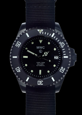 G10SL PVD MKV 200m/660ft Water Resistant Military Watch with GTLS Tritium Light Sources, Sapphire Crystal and 10 Year Battery Life