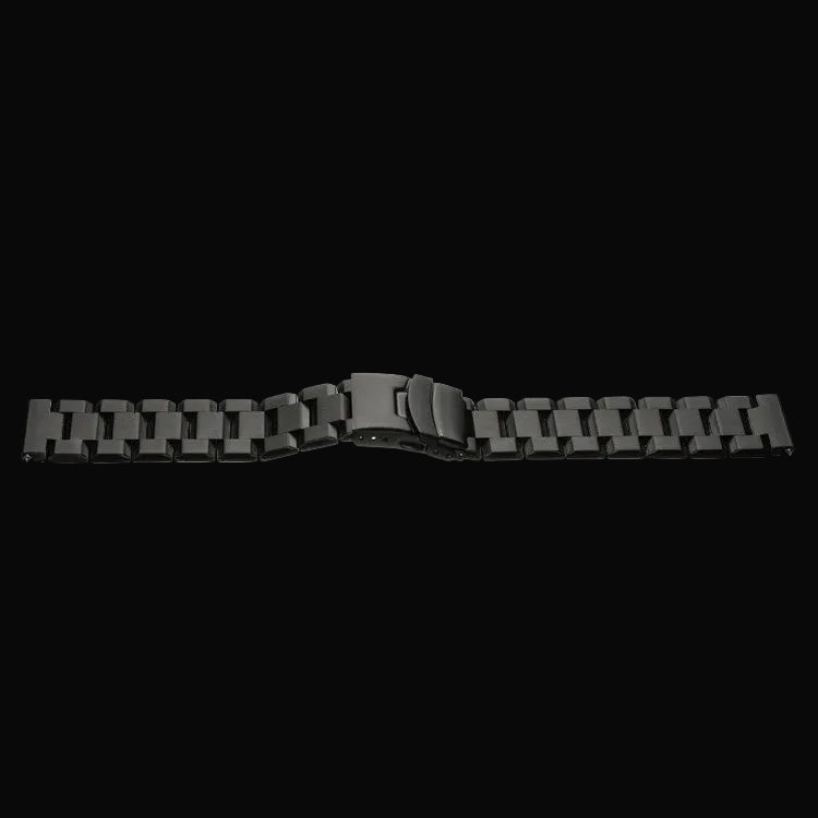 24mm Black PVD Stainless Steel Bracelet which is Compatible with MWC, Elvia, Aeschbach, CWC and Other Brands
