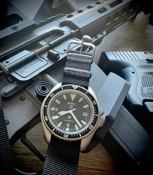 MWC 1999-2001 Pattern Automatic Military Divers Watch with Sapphire Crystal and 60 Hour Power Reserve