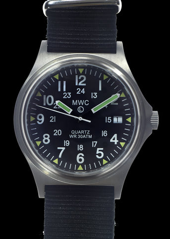 MWC Combat Elite Titanium Military Watch, 300m Water Resistant, 10 Year Battery Life, Luminova and Sapphire Crystal