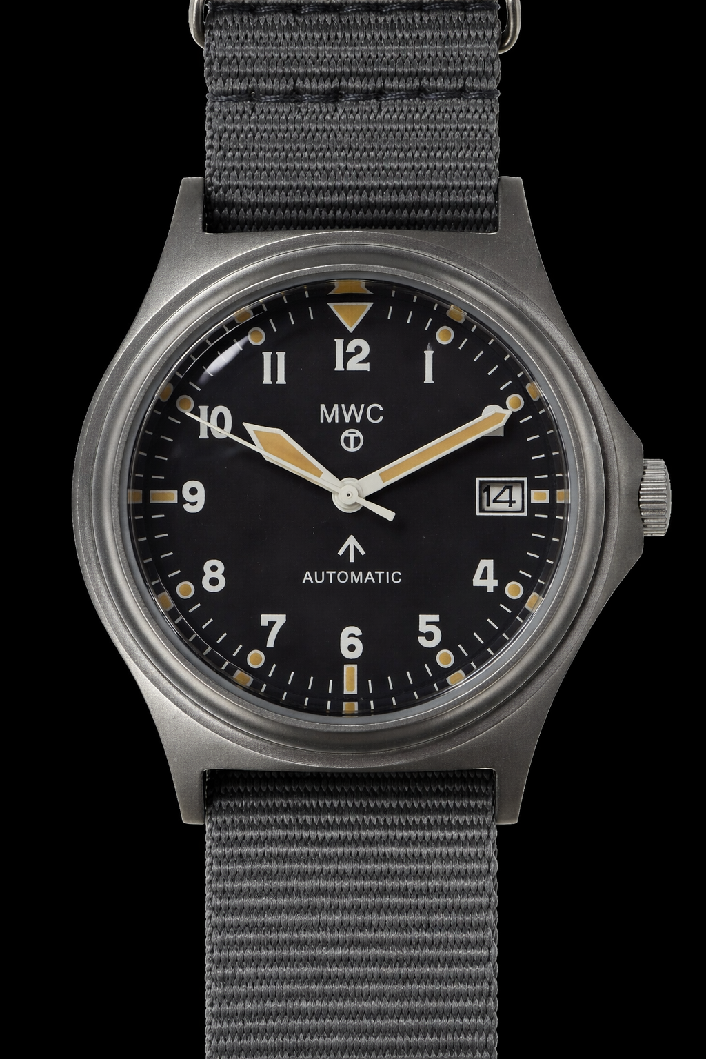 MWC G10 Automatic Infantry Watch – 200m (2026 Model) Supplied with a Grey NATO Strap