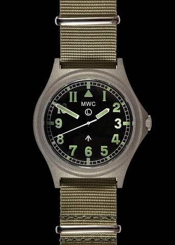Titanium G10 Military Watch with 300m Water Resistance, Sapphire Crystal, 10 Year Battery Life and GTLS Tritium Illumination