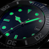 MWC 2021 Model 21 Jewel 300m Automatic Military Divers Watch with Sapphire Crystal and Ceramic Bezel on a Steel Bracelet