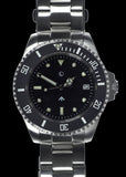 MWC 21 Jewel 300m Water Resistant Automatic Military Divers watch on Steel Bracelet with Sapphire Crystal and Ceramic Bezel