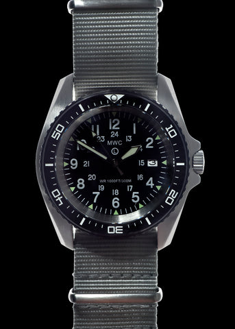 Military Divers Watch Stainless Steel (Automatic) 12/24 Hour Dial with Sapphire Crystal and Ceramic Bezel